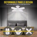 HOME 25 WATT 4 FAN LED BULB LIGHT DECORATIVE PACK OF 3